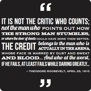 stout quote dare greatly