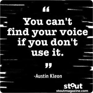 Austin Kleon Develop Your VOice Stout Magazine