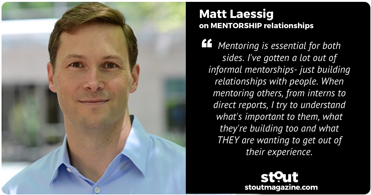 Matt Laessig COO & Co-Founder at data.world on mentorship.