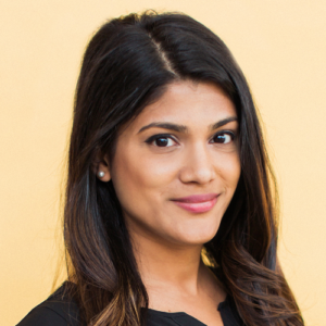 Tareen Alam, manager of creative content and social media for Bumble