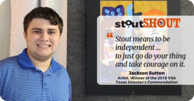 StoutSHOUT To Jackson Sutton, A Rising Young Artist With A Unique Creative  “Eye”