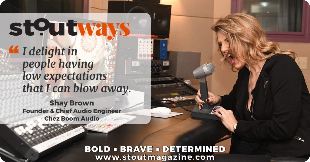 Drop the (Boom) Mic: Stoutways with Shayna Brown